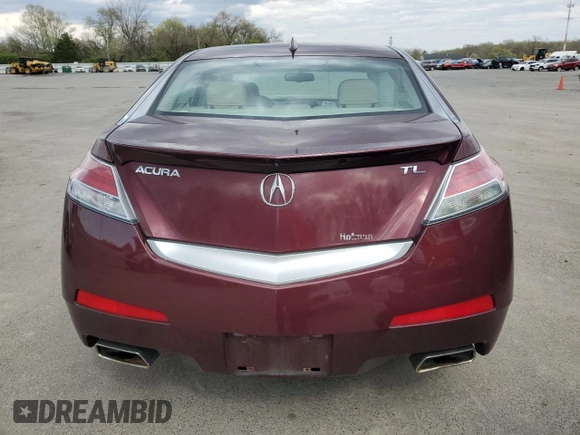 2010 Acura TL Tech with VIN 19UUA8F50AA019452, listed as a Copart auction lot 53091305 with 212,605 mi miles and Salvage Title. Bid and sale history available at carsss.com. Image 6.