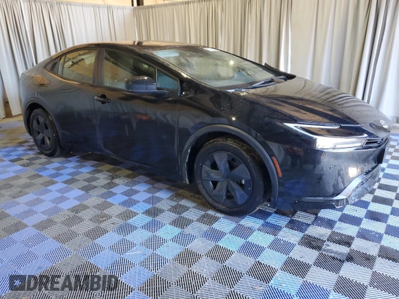 2024 Toyota Prius LE with VIN JTDACAAU7R3028649, listed as a Copart auction lot 53716455 with 14,499 mi miles and Salvage title. Bid and sale history available at DreamBid. Image 4.