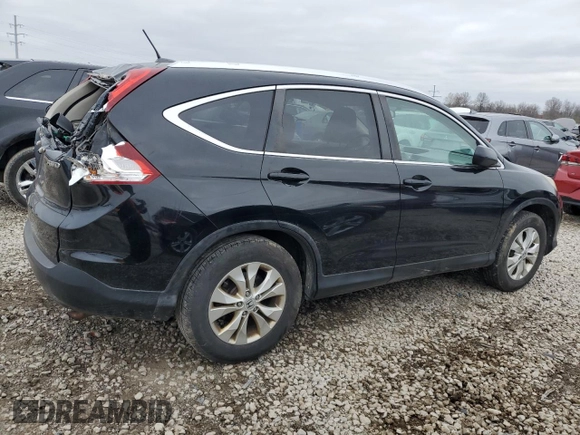 2012 Honda CR-V EX-L with VIN 5J6RM4H73CL018896, listed as a Copart auction lot 52771935 with 239,863 mi miles and Salvage Title. Bid and sale history available at carsss.com. Image 3.
