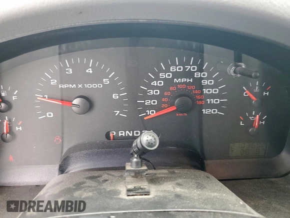 2007 Ford F-150 STX с VIN 1FTRX12W87NA43184, выставлен на аукционе Copart как лот 62112925 с пробегом 210 369 миль миль и Списание • Salvage title. История ставок и продаж доступна на DreamBid. Изображение 9.