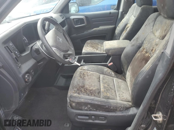 2014 Honda Ridgeline SE with VIN 5FPYK1F66EB011874, listed as a Copart auction lot 75549604 with 0 mi miles and Non Repairable. Bid and sale history available at carsss.com. Image 7.