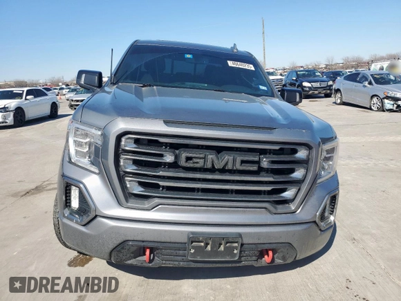2021 GMC Sierra 1500 AT4 with VIN 3GTP9EED7MG366035, listed as a Copart auction lot 46640235 with 51,547 mi miles and Salvage Title. Bid and sale history available at carsss.com. Image 5.