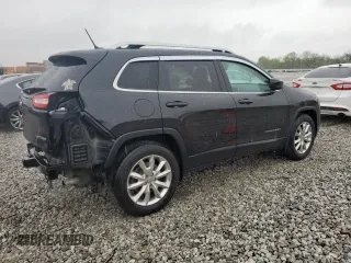 2015 Jeep Cherokee Limited z VIN 1C4PJMDS7FW740844, wystawiony jako Copart lot #55756605 z przebiegiem 77 446 mil mil oraz Szkoda całkowita • Salvage title. Historia ofert i sprzedaży dostępna na DreamBid. Obrazek 3.