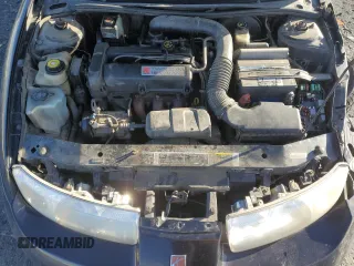 2000 Saturn SC with VIN 1G8ZY1273YZ152453, listed as a Copart auction lot 84834784 with Not Provided miles and Salvage Title. Bid and sale history available at carsss.com. Image 11.