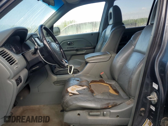 2005 Honda Pilot EX-L z VIN 2HKYF18705H564606, wystawiony jako Copart lot #55747785 z przebiegiem 272 432 mil mil oraz Szkoda całkowita • Salvage title. Historia ofert i sprzedaży dostępna na DreamBid. Obrazek 7.