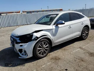 2022 Audi SQ5 Sportback Prestige with VIN WA134AFY0N2108547, listed as a Copart auction lot 48564043 with 5,167 mi miles. Bid and sale history available at carsss.com. Image 1.