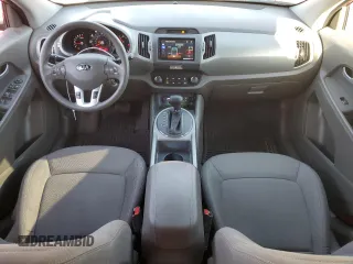 2013 Kia Sportage LX with VIN KNDPBCA26D7400149, listed as a Copart auction lot 57918635 with 66,100 mi miles and Salvage title. Bid and sale history available at DreamBid. Image 8.