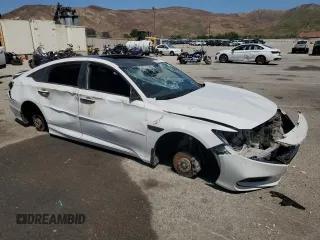 2020 Honda Accord Sport with VIN 1HGCV2F33LA022585, listed as a Copart auction lot 61072845 with Not provided miles and Salvage title. Bid and sale history available at DreamBid. Image 4.