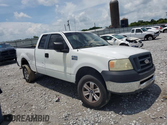 2008 Ford F-150 STX with VIN 1FTRX12W78KD35296, listed as a Copart auction lot 60308995 with 174,296 mi miles and Salvage title. Bid and sale history available at DreamBid. Image 4.