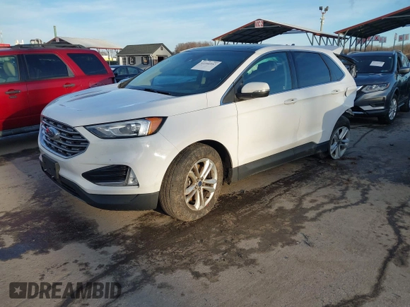 2020 Ford Edge SEL with VIN 2FMPK4J97LBB56662, listed as a IAAI auction lot 41166957 with 88,484 mi miles. Bid and sale history available at carsss.com. Image 20.