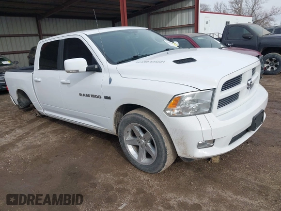 2011 Ram 1500 Big Horn with VIN 1D7RV1CT8BS651314, listed as a IAAI auction lot 41842337 with 139,345 mi miles and . Bid and sale history available at DreamBid. Image 1.