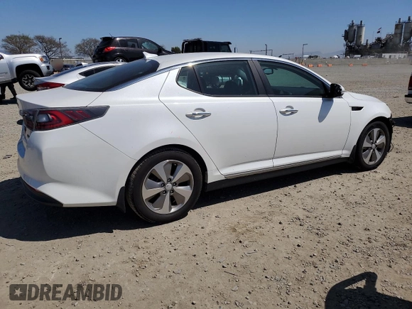 2015 Kia Optima Hybrid EX with VIN KNAGN4AD9F5080125, listed as a Copart auction lot 52400545 with 128,724 mi miles and Salvage Title. Bid and sale history available at carsss.com. Image 3.