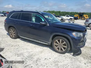 2020 Mercedes-Benz GLS 450 with VIN 4JGFF5KE5LA107988, listed as a Copart auction lot 57604354 with 35,378 mi miles and Salvage Title. Bid and sale history available at DreamBid. Image 4.