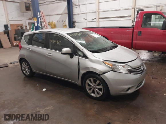 2014 Nissan Note S Plus with VIN 3N1CE2CPXEL373899, listed as a IAAI auction lot 41341879 with 127,880 mi miles and . Bid and sale history available at DreamBid. Image 13.