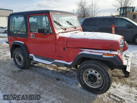 1990 Jeep Wrangler "S" with VIN 2J4FY19EXLJ514335, listed as a Copart auction lot 86919054 with 126,364 mi miles and Clean Title. Bid and sale history available at carsss.com. Image 4.