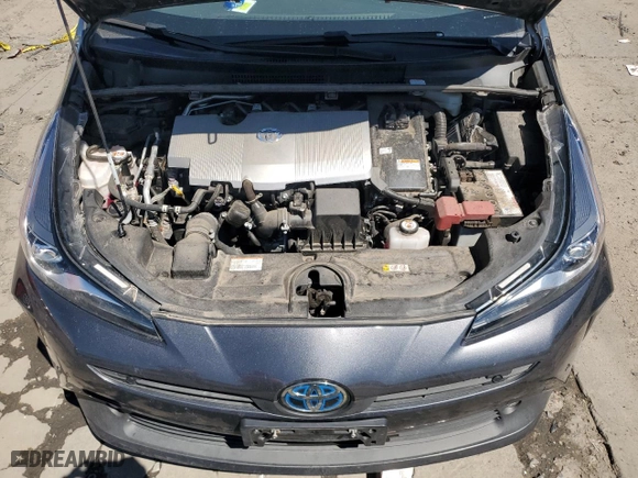 2022 Toyota Prius LE with VIN JTDL9MFU7N3037119, listed as a Copart auction lot 69156674 with 51,417 mi miles and Salvage Title. Bid and sale history available at carsss.com. Image 11.