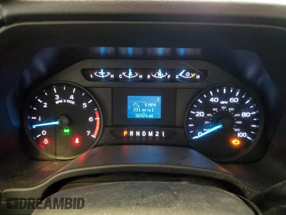 2020 Ford F-250 XL with VIN 1FT7X2A69LED67060, listed as a Copart auction lot 56627325 with 56,924 mi miles and Clean title. Bid and sale history available at DreamBid. Image 9.