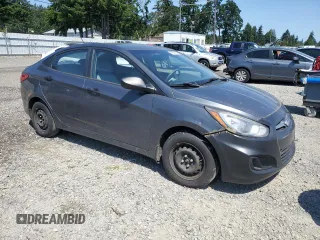 2012 Hyundai Accent GLS z VIN KMHCT4AE0CU253740, wystawiony jako Copart lot #59321665 z przebiegiem 167 711 mil mil oraz Czysty tytuł • Clean title. Historia ofert i sprzedaży dostępna na DreamBid. Obrazek 4.