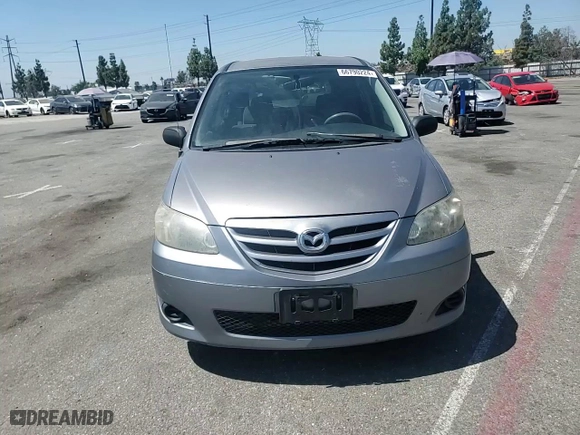 2005 Mazda MPV LX with VIN JM3LW28A350538856, listed as a Copart auction lot 66790224 with 154,746 mi miles and Salvage Title. Bid and sale history available at carsss.com. Image 11.
