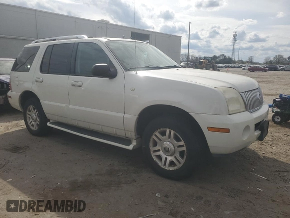 2004 Mercury Mountaineer Convenience z VIN 4M2DU86WX4ZJ38009, wystawiony jako Copart lot #51409825 z przebiegiem 135 324 mil mil oraz Czysty tytuł • Clean title. Historia ofert i sprzedaży dostępna na DreamBid. Obrazek 4.