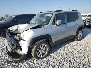 2019 Jeep Renegade Latitude z VIN ZACNJBBBXKPK03355, wystawiony jako Copart lot #49883895 z przebiegiem 40 023 mil mil oraz Szkody całkowita. Historia ofert i sprzedaży dostępna na DreamBid. Obrazek 1.