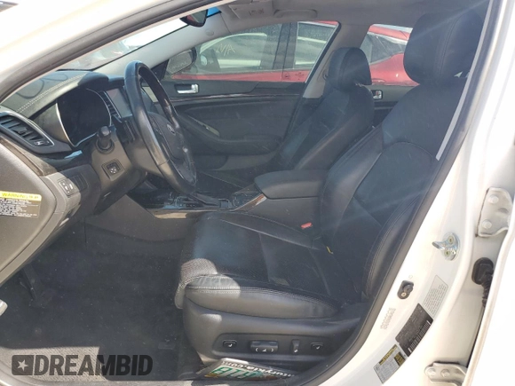 2014 Kia Cadenza Premium with VIN KNALN4D72E5167044, listed as a Copart auction lot 76995534 with 0 mi miles and Non Repairable. Bid and sale history available at carsss.com. Image 7.