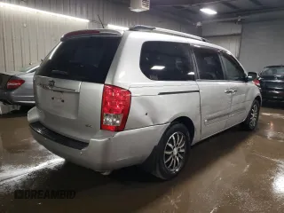 2012 Kia Sedona EX with VIN KNDMH4C7XC6483296, listed as a Copart auction lot 76624984 with 203,980 mi miles and Salvage Title. Bid and sale history available at carsss.com. Image 3.