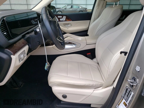 2022 Mercedes-Benz GLS with VIN 4JGFF5KE0NA677903, listed as a Copart auction lot 66159503 with 24,669 mi miles. Bid and sale history available at carsss.com. Image 7.