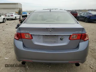 2012 Acura TSX Tech Pkg with VIN JH4CU2F62CC028957, listed as a Copart auction lot 50099255 with 129,410 mi miles and Salvage Title. Bid and sale history available at carsss.com. Image 6.