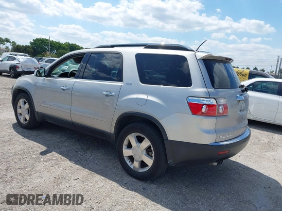 2007 GMC Acadia SLT with VIN 1GKEV33727J126936, listed as a IAAI auction lot 42059595 with 129,700 mi miles. Bid and sale history available at carsss.com. Image 3.