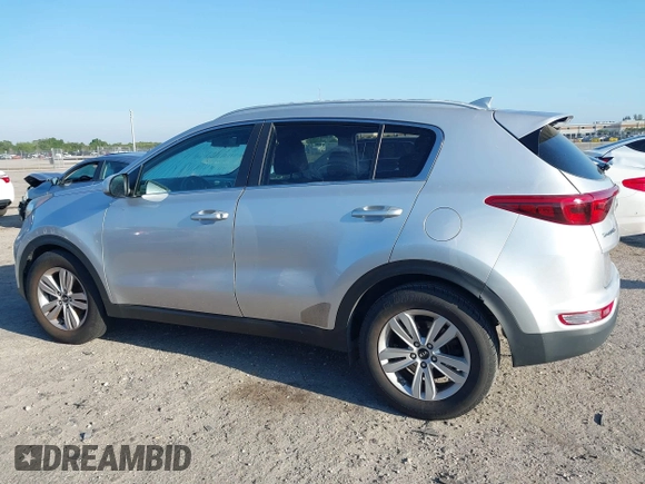 2017 Kia Sportage LX with VIN KNDPM3AC5H7074451, listed as a IAAI auction lot 41889640 with 111,314 mi miles. Bid and sale history available at carsss.com. Image 14.