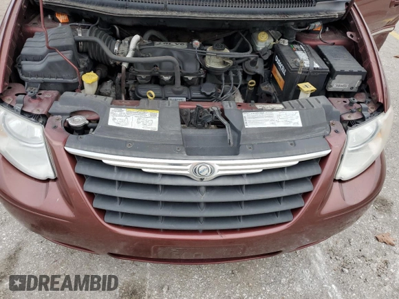 2007 Chrysler Town & Country LWB Touring with VIN 2A4GP54L07R278578, listed as a Copart auction lot 79761394 with 228,537 mi miles and Salvage Title. Bid and sale history available at carsss.com. Image 12.