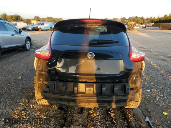 2015 Nissan Juke S with VIN JN8AF5MV0FT564636, listed as a Copart auction lot 79946964 with 112,361 mi miles and Salvage Title. Bid and sale history available at DreamBid. Image 6.