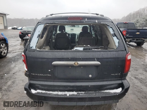 2006 Chrysler Town & Country LWB Touring with VIN 2A4GP54L36R922721, listed as a Copart auction lot 86126414 with 319,037 mi miles and Salvage Title. Bid and sale history available at carsss.com. Image 6.