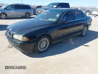 2001 BMW 5 Series 530iA with VIN WBADT634X1CF04145, listed as a IAAI auction lot 41651022 with 190,069 mi miles. Bid and sale history available at carsss.com. Image 2.