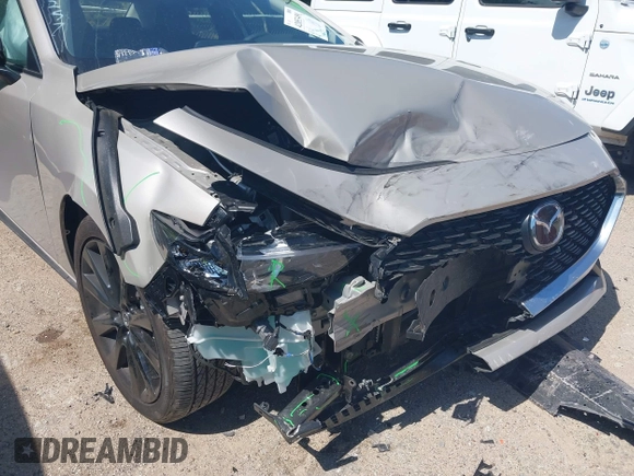 2025 Mazda 3 S Select Sport with VIN JM1BPABMXS1775333, listed as a IAAI auction lot 42053491 with 2,457 mi miles and . Bid and sale history available at DreamBid. Image 6.