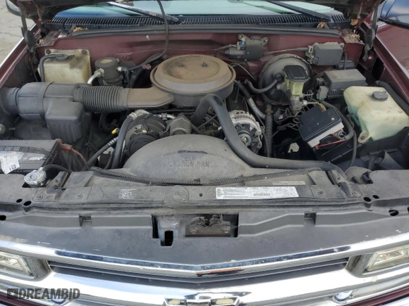 1995 Chevrolet Tahoe with VIN 1GNEK13K9SJ445554, listed as a Copart auction lot 50945835 with 206,626 mi miles and Salvage Title. Bid and sale history available at carsss.com. Image 14.