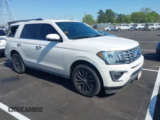 2019 Ford Expedition Limited z VIN 1FMJU2AT2KEA40515, wystawiony jako IAAI lot #41996925 z przebiegiem 98 784 mil mil oraz . Historia ofert i sprzedaży dostępna na DreamBid. Obrazek 1.