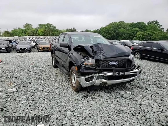 2020 Ford Ranger XL with VIN 1FTER4FH0LLA78569, listed as a Copart auction lot 57336735 with 52,196 mi miles and Salvage title. Bid and sale history available at DreamBid. Image 13.