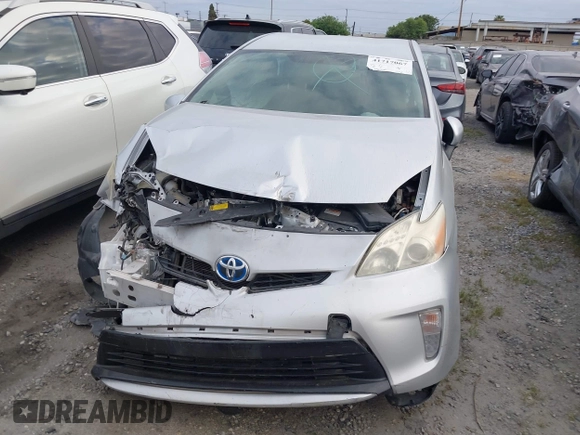 2013 Toyota Prius One with VIN JTDKN3DU8D5695331, listed as a IAAI auction lot 41717067 with 142,650 mi miles. Bid and sale history available at carsss.com. Image 13.