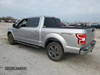 2020 Ford F-150 XL with VIN 1FTEW1EP6LFC32362, listed as a Copart auction lot 51294975 with 0 mi miles and Salvage Title. Bid and sale history available at carsss.com. Image 2.