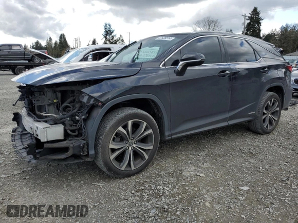 2019 Lexus RX with VIN JTJDGKCA5K2007494, listed as a Copart auction lot 47638514 with 126,150 mi miles. Bid and sale history available at carsss.com. Image 1.