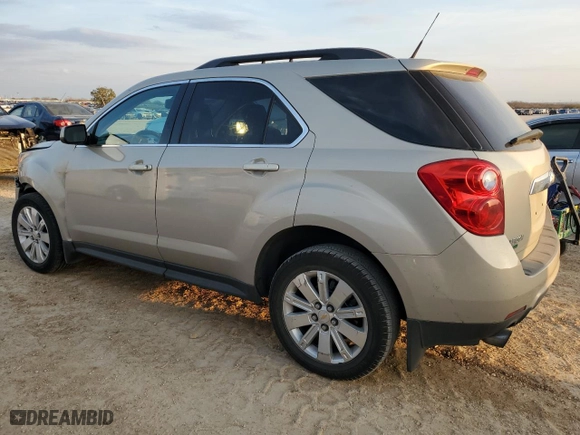 2011 Chevrolet Equinox LT w/2LT with VIN 2CNFLPE59B6458141, listed as a Copart auction lot 44502575 with 59,707 mi miles and Salvage Title. Bid and sale history available at carsss.com. Image 2.