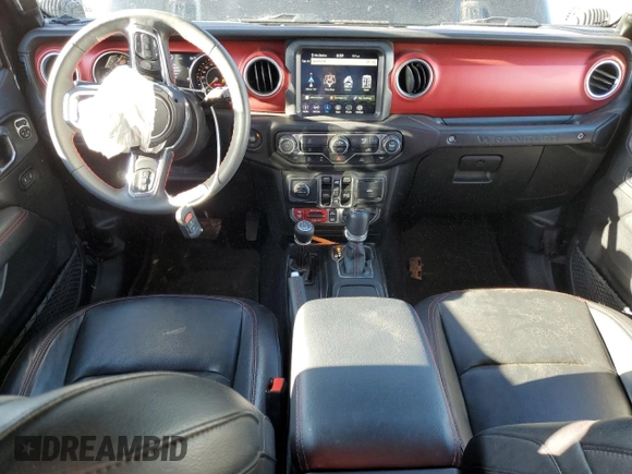 2023 Jeep Wrangler Rubicon z VIN 1C4HJXFN3PW618061, wystawiony jako Copart lot #81957524 z przebiegiem 25 880 mil mil oraz Szkoda całkowita • Salvage title. Historia ofert i sprzedaży dostępna na DreamBid. Obrazek 8.
