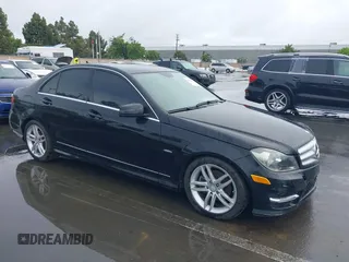 2012 Mercedes-Benz C 250 Sport with VIN WDDGF4HB4CR208768, listed as a IAAI auction lot 42233333 with 151,884 mi miles and . Bid and sale history available at DreamBid. Image 1.