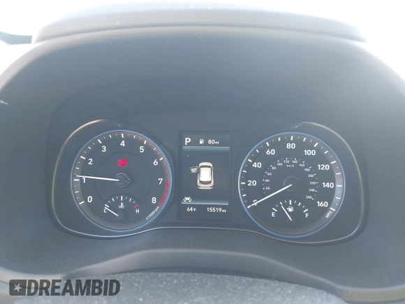 2021 Hyundai Kona SE z VIN KM8K1CAA8MU685132, wystawiony jako IAAI lot #42063844 z przebiegiem 15 519 mil mil oraz . Historia ofert i sprzedaży dostępna na DreamBid. Obrazek 7.
