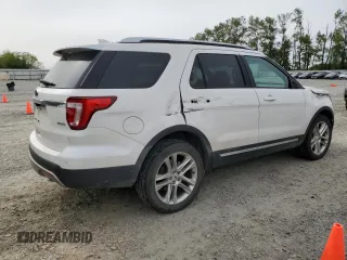 2016 Ford Explorer XLT with VIN 1FM5K8D84GGA10011, listed as a Copart auction lot 56242295 with 63,743 mi miles and Salvage Title. Bid and sale history available at DreamBid. Image 3.