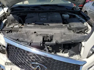 2016 Infiniti QX80 with VIN JN8AZ2NE5G9121014, listed as a Copart auction lot 60242204 with 118,575 mi miles and Salvage Title. Bid and sale history available at carsss.com. Image 12.