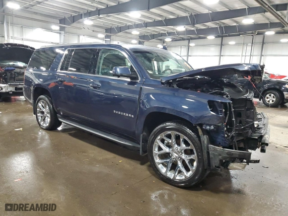 2017 Chevrolet Suburban LT with VIN 1GNSKHKC1HR282902, listed as a Copart auction lot 88552475 with 0 mi miles and Non Repairable. Bid and sale history available at carsss.com. Image 4.