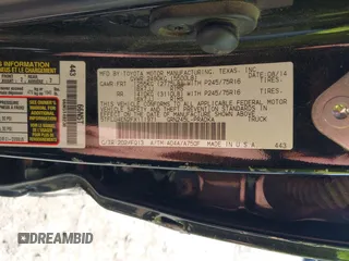 2015 Toyota Tacoma with VIN 5TFLU4EN2FX111971, listed as a IAAI auction lot 42055943 with 126,624 mi miles. Bid and sale history available at carsss.com. Image 9.